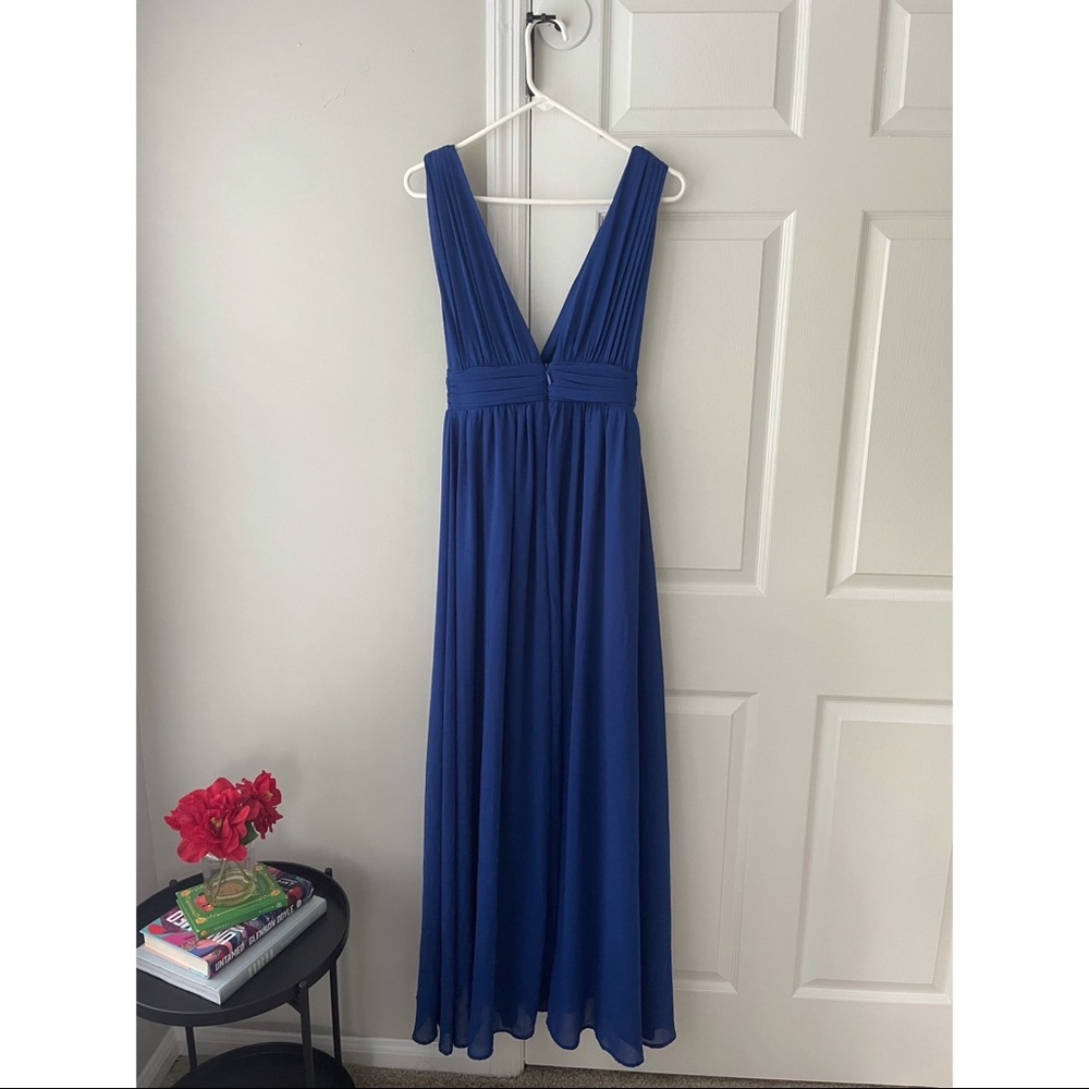 Lulu’s Heavenly Hues Royal Blue Maxi Dress - Picture 3 of 7